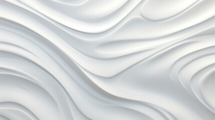 white background with texture wave - Generative AI