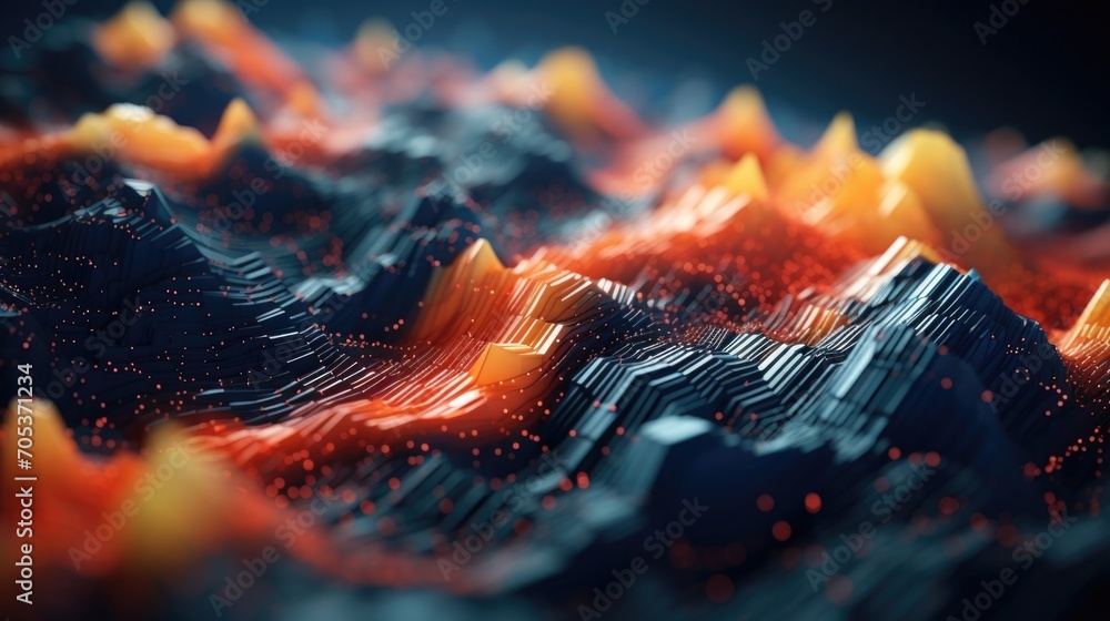 Poster dynamic 3d mapping