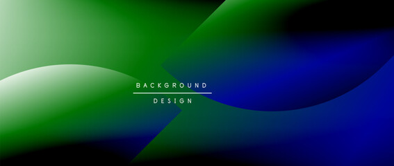 Bright color circle and round element minimal geometric abstract background for posters, covers, banners, brochures, websites