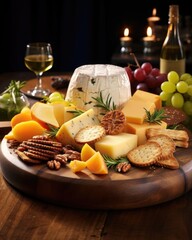 A visually pleasing composition that showcases a delicious platter full of cheesy delights, each puff perfectly sculpted, emitting a rich aroma that promises a burst of cheesy goodness.