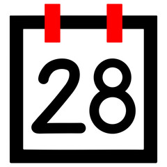 Calendar number 28
