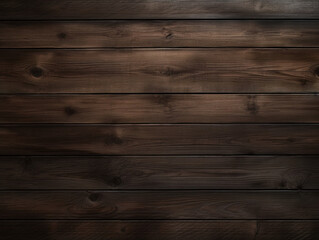 Fototapeta premium Harmony of Nature: Background Image with Neatly Aligned Wooden Planks, Showcasing the Rich Texture of Stained and Lacquered Wood. Perfect for Organic and Warm Design Concepts, Evoking the Beauty of Na