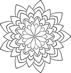 Mandala Circle Ornament Element