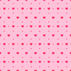 Seamless pattern with hand drawn heart. Background for textile, wrapping paper, fashion, illustration.