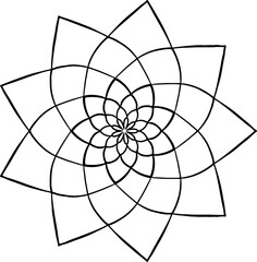 Mandala Circle Ornament Element