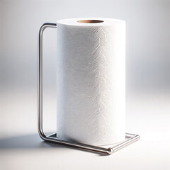 Paper towel on a transparent background. png file
