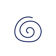 漫符。目が回った時のクルクルアイコン。