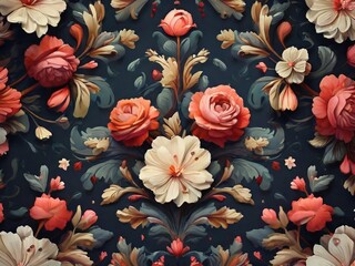 textura flores rosas