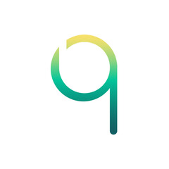 Monogram Q design vector logo. Monogram initial letter mark Q logo design. Monogram design vector logo. Monogram initial letter mark Q logo design. Simple Q monogram. Monogram Q design logo