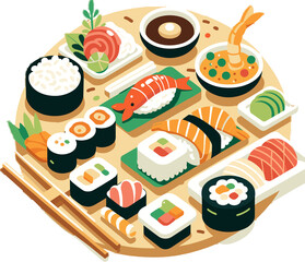 sushi - 초밥. Generative AI