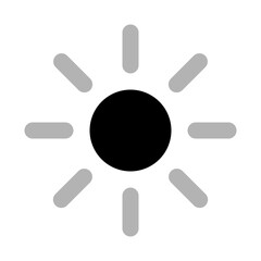 Brightness Max Duotone Icon
