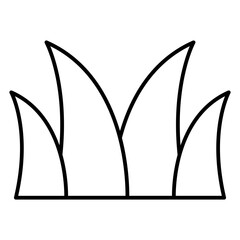 grass, bush icon