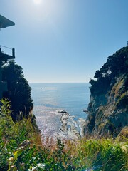view from the sea