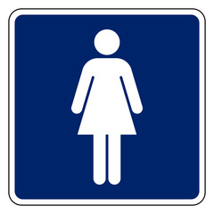 Women Symbol Sign,Vector Illustration, Isolated On White Background Label. EPS10