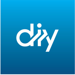 DIY Letter Initial Logo Design Template Vector Illustration