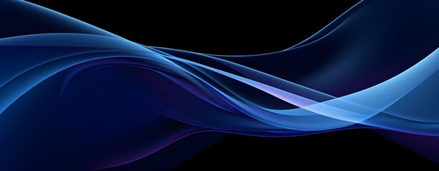 Obraz premium Blue Wave Background
