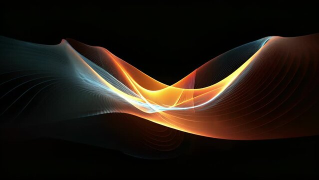 An upclose view of a strange attractor, a mysterious mathematical concept that determines the unpredictable behavior of chaotic systems.