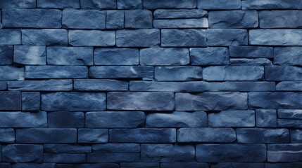 Textured blue stone wall, offering a robust and detailed background that conveys strength and stability.
