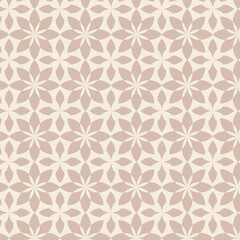 Geometric Flower Abstract Pattern Design. Composition of simple geometric shapes.for use in clothes and fashion or background design.