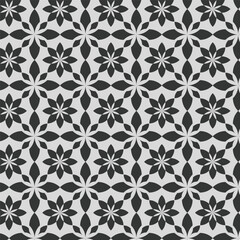 Geometric Flower Abstract Pattern Design. Composition of simple geometric shapes.for use in clothes and fashion or background design.