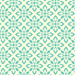Geometric Flower Abstract Pattern Design. Composition of simple geometric shapes.for use in clothes and fashion or background design.