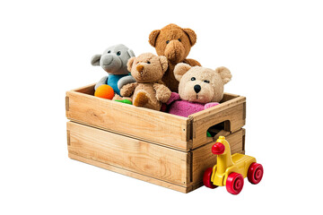 Toy box, PNG graphic resource