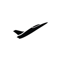 Fototapeta na wymiar jet plane flight logo icon