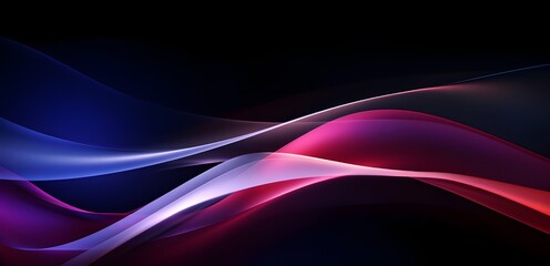 Obraz premium purple and red waves background
