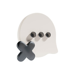 empty chat 3d icon