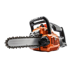 Chainsaw isolated on transparent background