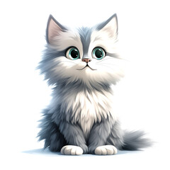 Cat clipart, PNG 300DPI, 4000X4000 pixel, Cute cat illustrations Planner elements for cat lovers Commercial use