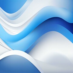 abstract blue and white wave background