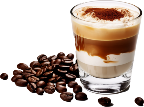 투명한 배경 위에 아인슈페너