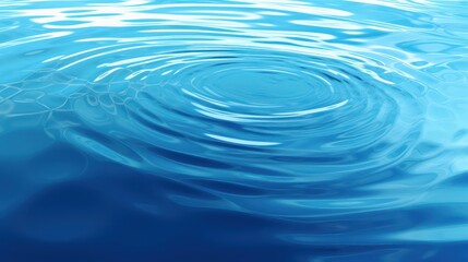 Obraz premium Ripples in ocean water. water background. Generative AI