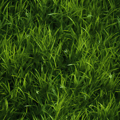 Obraz premium Lush Green Leafy Jungle, Green Leafy Lush Flora Pattern,Seamless Pattern Images