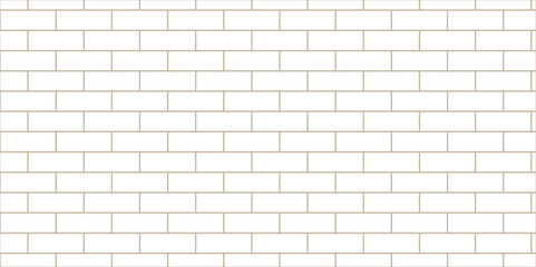 Obraz premium White brick wall background. architecuture construction stone block brick wallpaper. seamless building cement concrete wall grunge background. 