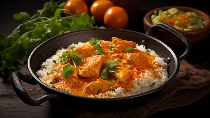 Chicken Curry with Fresh Herbs