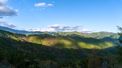 オクシズの恋人峠から見る景色【杉尾はなのき展望休憩所】日本静岡県静岡市
