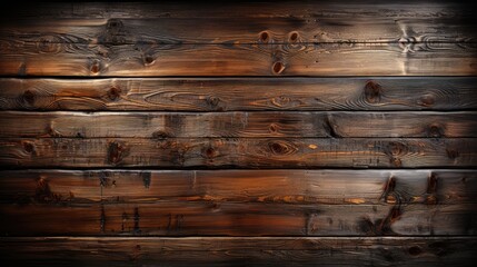 Obraz premium dark wood plank texture background surface with old nature