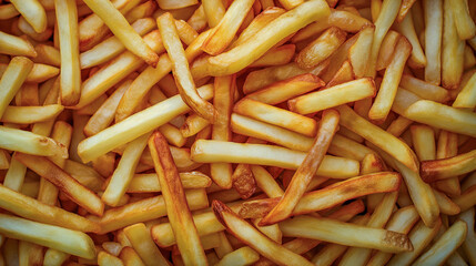 French fry background