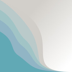 Layered Waves Of The Beach Color Background Abstract Design