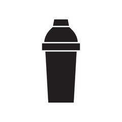 Obraz premium cocktail shaker icon vector template