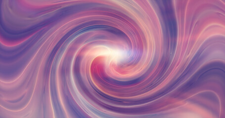 Obraz premium Purple background of twisted swirling energy magical glowing light lines abstract background