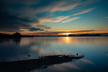 Fototapeta premium 松島大浜日の出