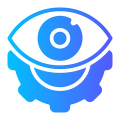 eye gradient icon