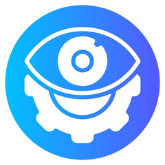 eye gradient icon