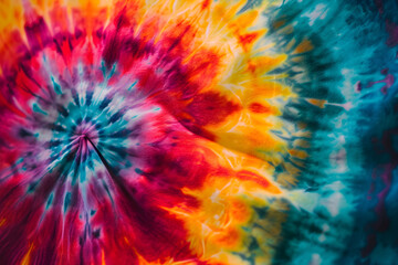 Fototapeta premium colourful tie dye texture background