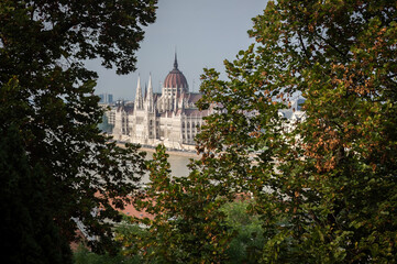 Parliament building in Budapest, Hungary