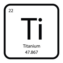 Titanium icon vektor