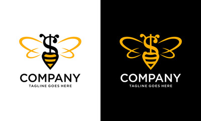 Creative honey bee dollar bill logo design, Design a powerful logo for Bee Cash